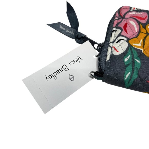 Vera Bradley RFID Tech Gray Coastal Paradise Wristlet New With Tags - Picture 4 of 9